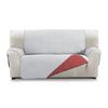 Funda Cubre Sofá Reversible 2 Plazas Mont Rojo-gris S&t Sofa Covers