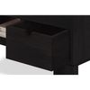 Hogar24 Es - Sena-mesa Centro Elevable Madera Maciza Natural, Negro 100x50x47cm