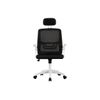 Silla De Oficina Ergonómica, Silla Para Juegos Con Soporte Lumbar, Silla De Oficina, Reposacabezas Y Reposabrazos Ajustables, Asiento De Oficina Cómodo Con Ruedas, Color Blanco.