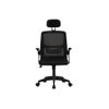 Silla De Oficina Ergonómica, Silla Para Juegos Con Soporte Lumbar, Silla De Oficina, Reposacabezas Y Reposabrazos Ajustables, Asiento De Oficina Cómodo Con Ruedas, Color Negro.