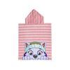 Poncho Infantil Patrulla Canina Rosa