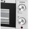 Infiniton Hsm-70b09 - Horno Sobremesa Portátil, Blanco, 9 Litros, Temporizador, Doble Acristalamiento, Termostato Ajustable Hasta 230º