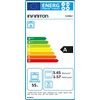 Infiniton Cocina De Gas Cc60ble - Ancho 60cm, 4 Zonas, Blanco, Quemadores Con Seguridad Ffsd, Compatible Gas Natural Y Butano