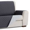 Salvasofá Couch Cover Reversíble. Funda Para Sofá 4 Plazas, Gris / Gris Claro