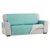 Salvasofá Couch Cover Reversíble. Funda Para Sofá 3 Plazas Xl, Aguamarina / Gris Claro