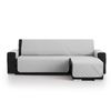 Salvasofá Chaise Longue Couch Cover Brazo Derecho 240cm, Gris Claro. Funda De Sofá Para Chaise Longue