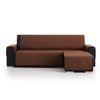 Salvasofá Chaise Longue Couch Cover Brazo Derecho 240cm, Marrón. Funda De Sofá Para Chaise Longue