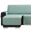 Salvasofá Chaise Longue Couch Cover Brazo Izquierdo 240cm, Menta. Funda De Sofá Para Chaise Longue