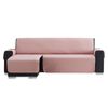 Salvasofá Chaise Longue Couch Cover Brazo Izquierdo 240cm, Rosa. Funda De Sofá Para Chaise Longue