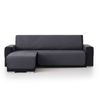 Salvasofá Chaise Longue Couch Cover Brazo Izquierdo 240cm, Gris. Funda De Sofá Para Chaise Longue