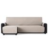 Salvasofá Chaise Longue Couch Cover Brazo Izquierdo 240cm, Lino. Funda De Sofá Para Chaise Longue