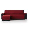 Salvasofá Chaise Longue Couch Cover Brazo Izquierdo 240cm, Rojo. Funda De Sofá Para Chaise Longue