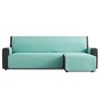 Salvasofá Chaise Longue Couch Cover Brazo Derecho 280cm, Aguamarina. Funda De Sofá Para Chaise Longue