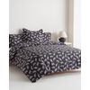 Funda Nórdica Reversible Percal 200h Cama 105 - Tigre Oscura