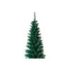 Solagua Árbol De Navidad Artificial Slim Verde Mate 150cm 214 Ramas, Arbol Flaco De Hoja Espumillón Con Soporte Metálico