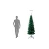 Solagua Árbol De Navidad Artificial Slim Verde Mate 210cm 442 Ramas, Arbol Flaco De Hoja Espumillón Con Soporte Metálico