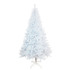 Solagua Árbol De Navidad Artificial Premium Blanco 210cm 958 Ramas, Árbol De Hoja Espumillón Con Soporte Metálico, Diámetro 110cm