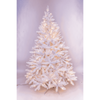 Solagua Árbol De Navidad Artificial Premium Blanco 240cm 1438 Ramas, Árbol De Hoja Espumillón Con Soporte Metálico, Diámetro 125cm