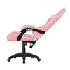 Silla Para Ordenador, Silla Ergonómica Para Juegos, Silla De Escritorio Para Oficina Con Altura Ajustable Y Ruedas, Sillas De Videojuegos Color Rosa/blanco.