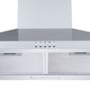 Campana Piramidal Svan Scpp600bx 66,5w 520m3/h B Inox 60 Cm