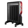 Radiador De Mica Svan Scrm2000 2000w 4 Elementos Negro/rojo