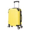 Maleta Cabina Abs 55x40x20cm (40l) - 20 Pulgadas Ruedas Doble 360º Rk01-amarillo-s