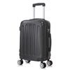 Maleta Cabina Abs 55x40x20cm (40l) - 20 Pulgadas Ruedas Doble 360º Rk01-negro-s