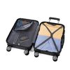 Maleta Cabina Abs 55x40x20cm (40l) - 20 Pulgadas Ruedas Doble 360º Rk01-negro-s