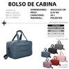 Bolsa De Cabina Convertible En Mochila 40x20x25cm 20l - Azulmarino