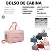 Bolsa De Cabina Convertible En Mochila 40x20x25cm 20l - Rosa