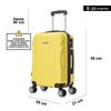 Raykong Maleta Cabina Abs 55x38x23cm 45l - 20 Pulgadas - Amarillo