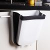 Cubo De Basura Plegable Para Cocina Blanco