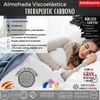 Almohada Carbono Therapeutic 105cm Evita Electricidad Estática Con Núcleo De Grafeno Y Tejido De Carbono