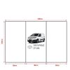 Cama Camper Toyota Proace City Van - 3cm De Grosor Con Hr 20kg/m3 De Sensación Suave - Beige