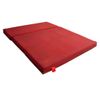 Colchón Para Camper Toyota Proace City Van - 5cm De Grosor Con Hr 25kg/m3 Y 3cm De Viscoelástica - Rojo