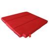 Colchón Para Camper Ford Transit 2003 Sin Muebles - 5cm De Grosor Con Hr 25kg/m3 Y 3cm De Viscoelástica - Rojo