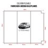 Cama Camper Toyota Proace - 3cm De Grosor Con Hr 20kg/m3 De Sensación Suave - Negro