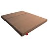 Cama Para Camper Peugeot Rifter - 5cm Grosor Con Hr Suave 20kg/m3 - Marrón