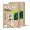 Papel Reciclado Din A4, Paquete De Folios A4 80gr, Papel Para Fotocopiadora E Impresora, Paquete De 250 Folios A4 100% Papel Reciclado · M-office (2 Paquetes)