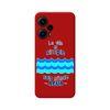 Funda Silicona Líquida Roja Para Xiaomi Poco F5 5g Diseño Agua Dibujos