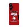 Funda Silicona Líquida Roja Para Xiaomi Poco F5 5g Diseño Vaca Dibujos