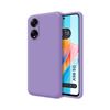 Funda Silicona Líquida Ultra Suave Oppo A98 5g Color Morado