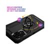 Funda Tough Armor Con Anillo Giratorio Negra Xiaomi Redmi Note 12s