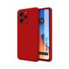 Funda Silicona Líquida Ultra Suave Xiaomi Redmi 12 Color Rojo