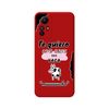 Funda Silicona Líquida Roja Xiaomi Redmi Note 12s Diseño Vaca Dibujos