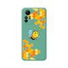 Funda Silicona Líquida Verde Xiaomi Redmi Note 12s Diseño Abeja Dibujos