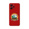 Funda Silicona Líquida Roja Xiaomi Redmi 12 Diseño Adventure Dibujos