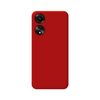 Funda Silicona Líquida Ultra Suave Oppo A78 4g Color Roja