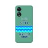 Funda Silicona Líquida Verde Oppo A78 4g Diseño Agua Dibujos