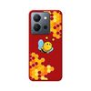 Funda Silicona Líquida Roja Vivo Y36 4g / 5g Diseño Abeja Dibujos